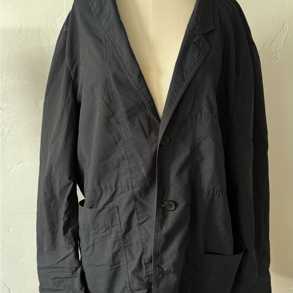 Men's Black Casual Jacket